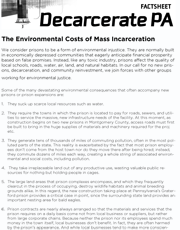 The Environmental Cost of Mass Incarceration